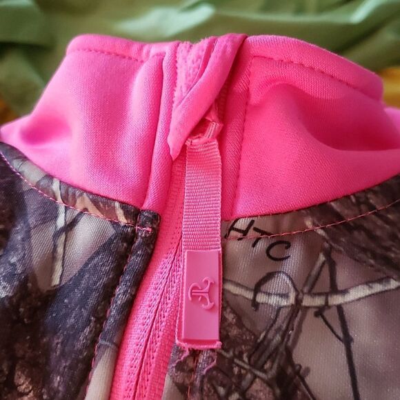 NWOT Truetimber Pink Camo Pullover Jacket Sz XL - Picture 6 of 6